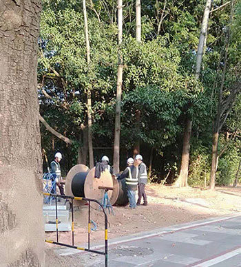 放电缆